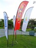 Hot! 2013 flag banner pole/beach flag pole/beach pole 